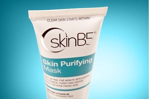 SkinB5’s Award-winning, All Natural 5-Minute Skin Purifying Mask…Now Even Easier to Use in a Squeezable Tube!