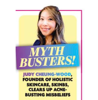Myth Busters: Judy Cheung-Wood, Founder of Holistic Skincare, SkinB5, Clears up Acne-busting Misbeliefs