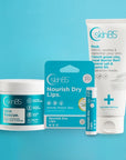 Skin wellness duo with SkinB5 Mask, nourish lipbalm  and vitamins