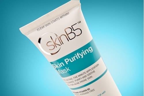 SkinB5's Purifying Mask shows versatility as a matte foundation and concealer