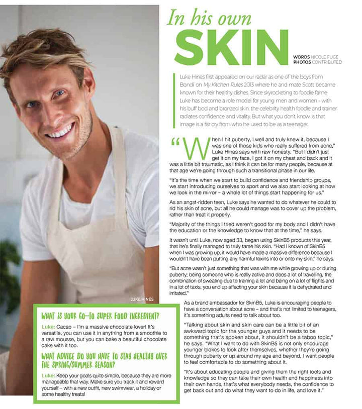 SkinB5 Product Review by Luke Hines in Expo Magazine