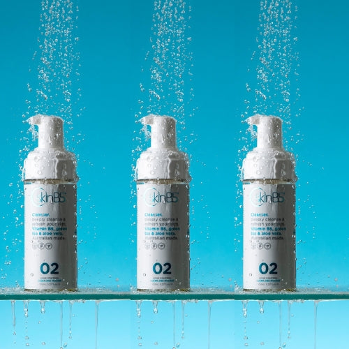 Cleanser purify and balance skin with SkinB5 Acne Control Cleansing Mousse

