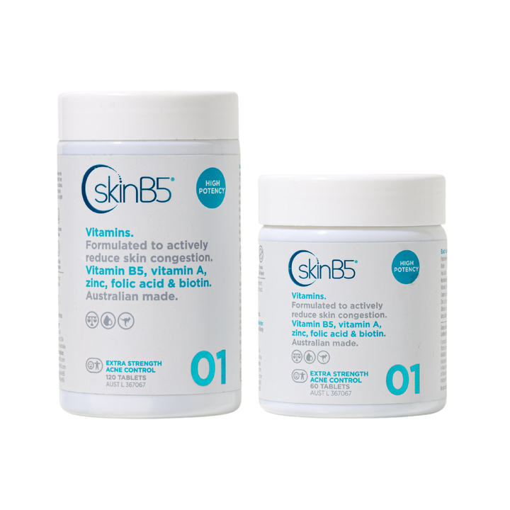 Extra Strength Acne Control Vitamins - choose from 2 pack sizes