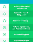 KOREA - Professional Strength Acne Control Vitamins - 180 Tablets