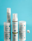 Persistent acne kit with SkinB5 vitamins, collagen, and inflammation control